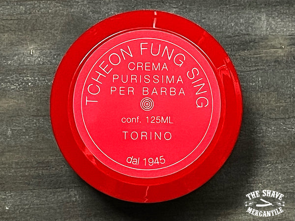 Tcheon Fung Sing Classic Almond Shaving Soap - 125 ml/4.23 oz.