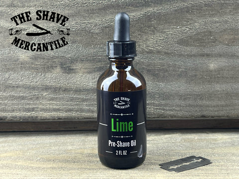 TSM LIME PRE-SHAVE OIL - 2 FL. OZ.