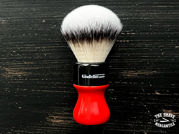 Goodfellas' Smile - "Red Evil" Synthetic Bristle Shaving Brush