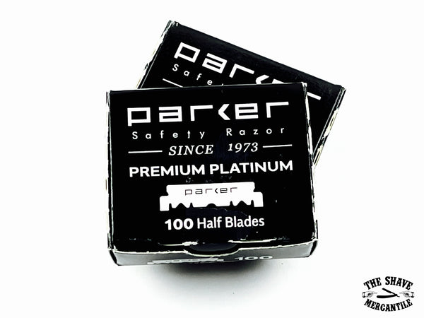 Parker Premium Platinum Half Blades- 100 Count