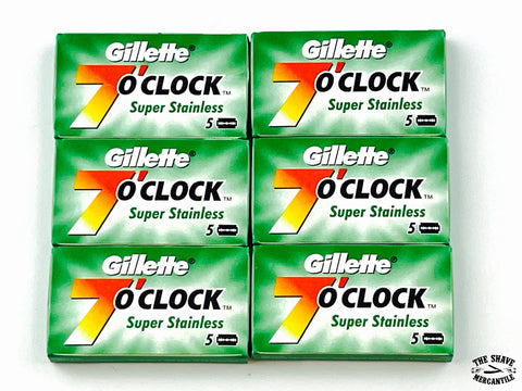 Gillette - 7 O'Clock Super Stainless 6 Pack