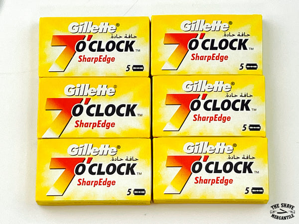 Gillette - 7 O'Clock SharpEdge 6 Pack
