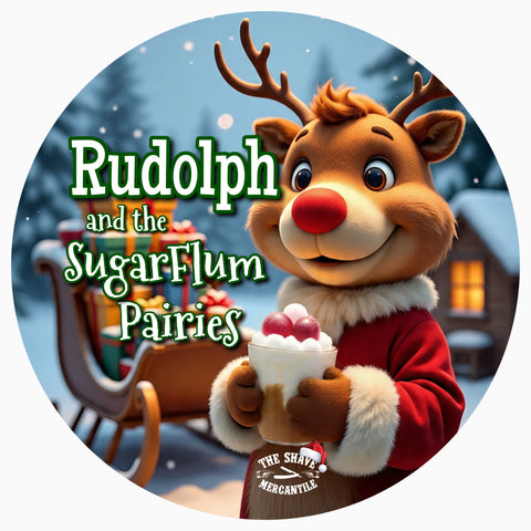 RUDOLPH AND THE SUGARFLUM PAIRIES - SHAVING SOAP - 4 OZ.