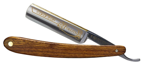 Dovo Forestal 5/8" Carbon Steel Straight Razor - Red Wood Handle **Contact Us for Availability**