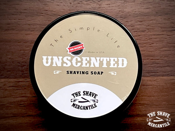 UNSCENTED Shaving Soap - 4 OZ.