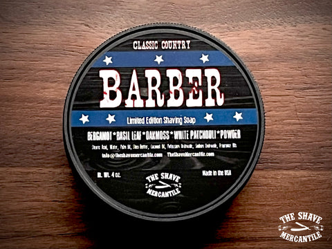Classic Country Barber - Limited Edition - Shaving Soap - 4 oz.