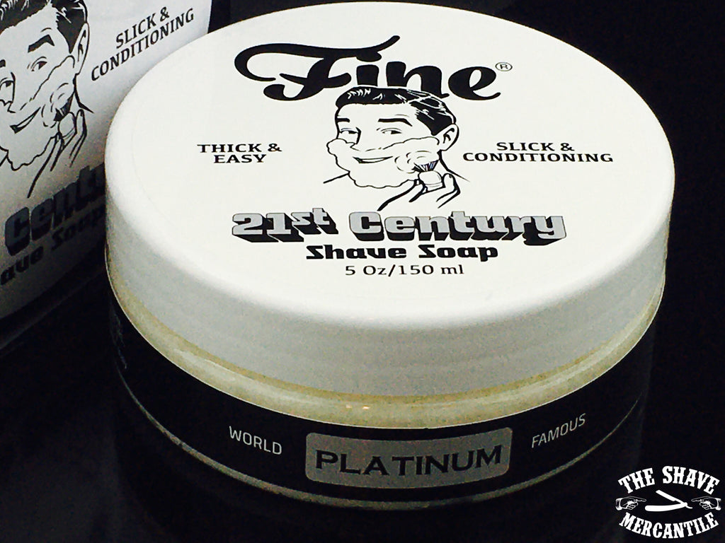 Fine Accoutrements Platinum Shaving Soap