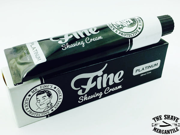 Fine Accoutrements Platinum Shaving Cream - 100ml